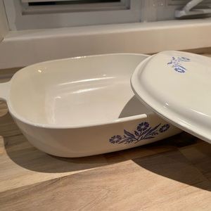 Rare Corning Ware 10" Blue Cornflower